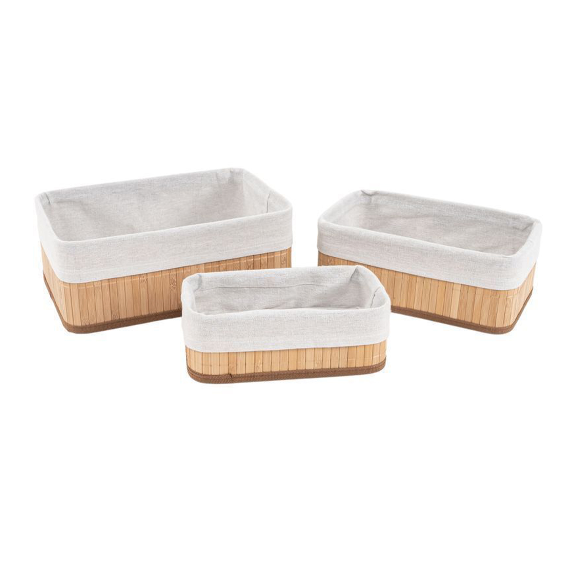 Conjunto 3 Cestos JOM 2726376