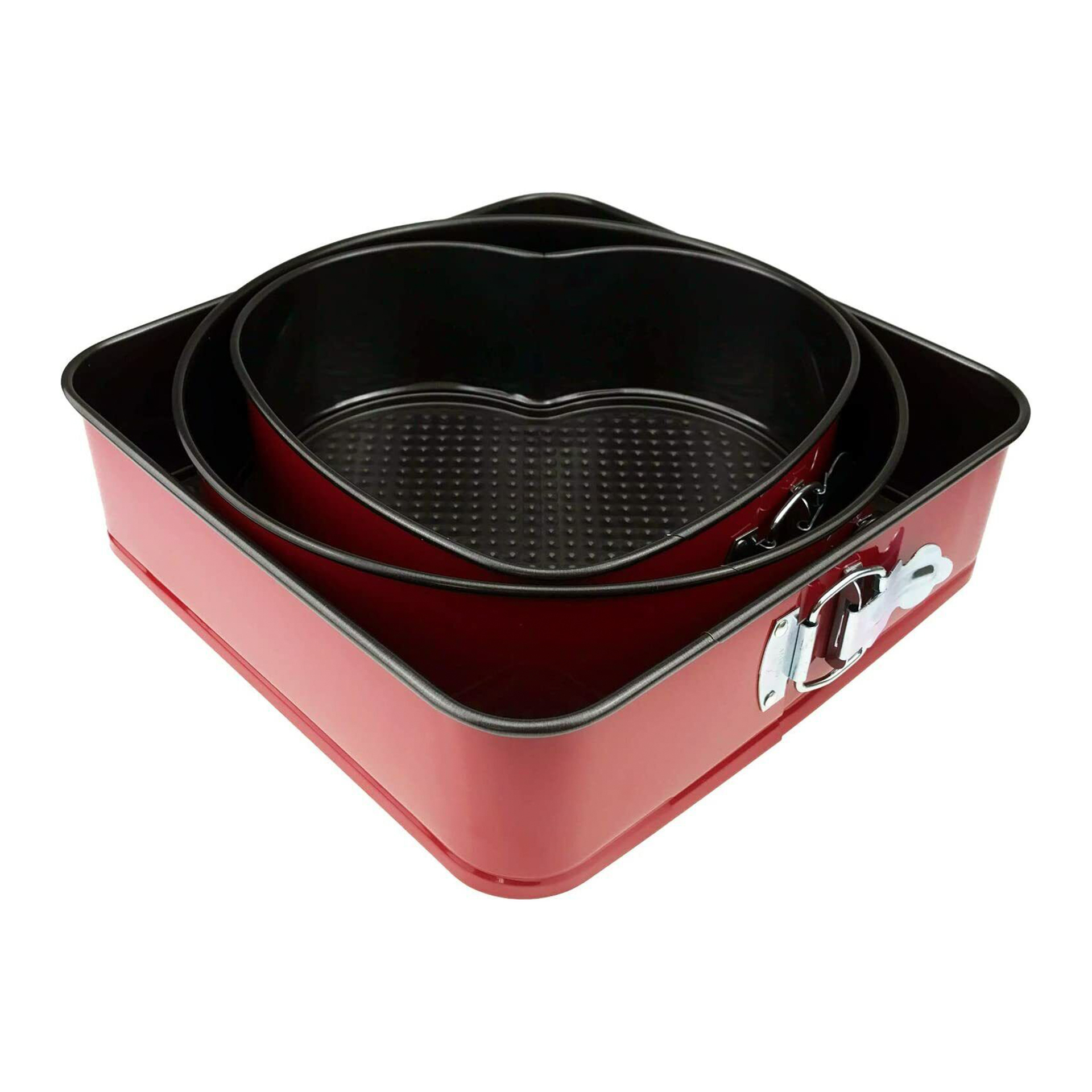 Conjunto 3 formas bolo JOM YT-68-R