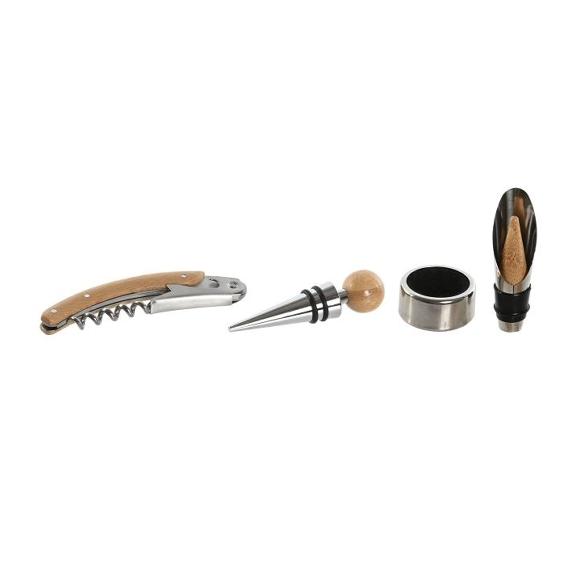 Conjunto 6 acessorios vinho JOM RC-210716