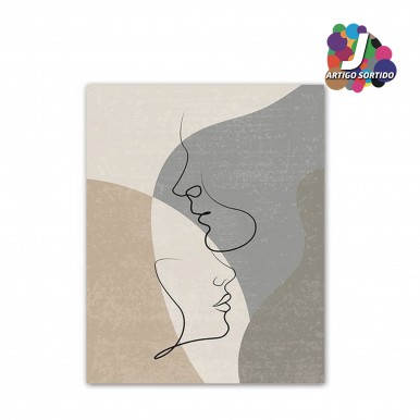 Tela decorativa JOM 2941100 SILUETAS