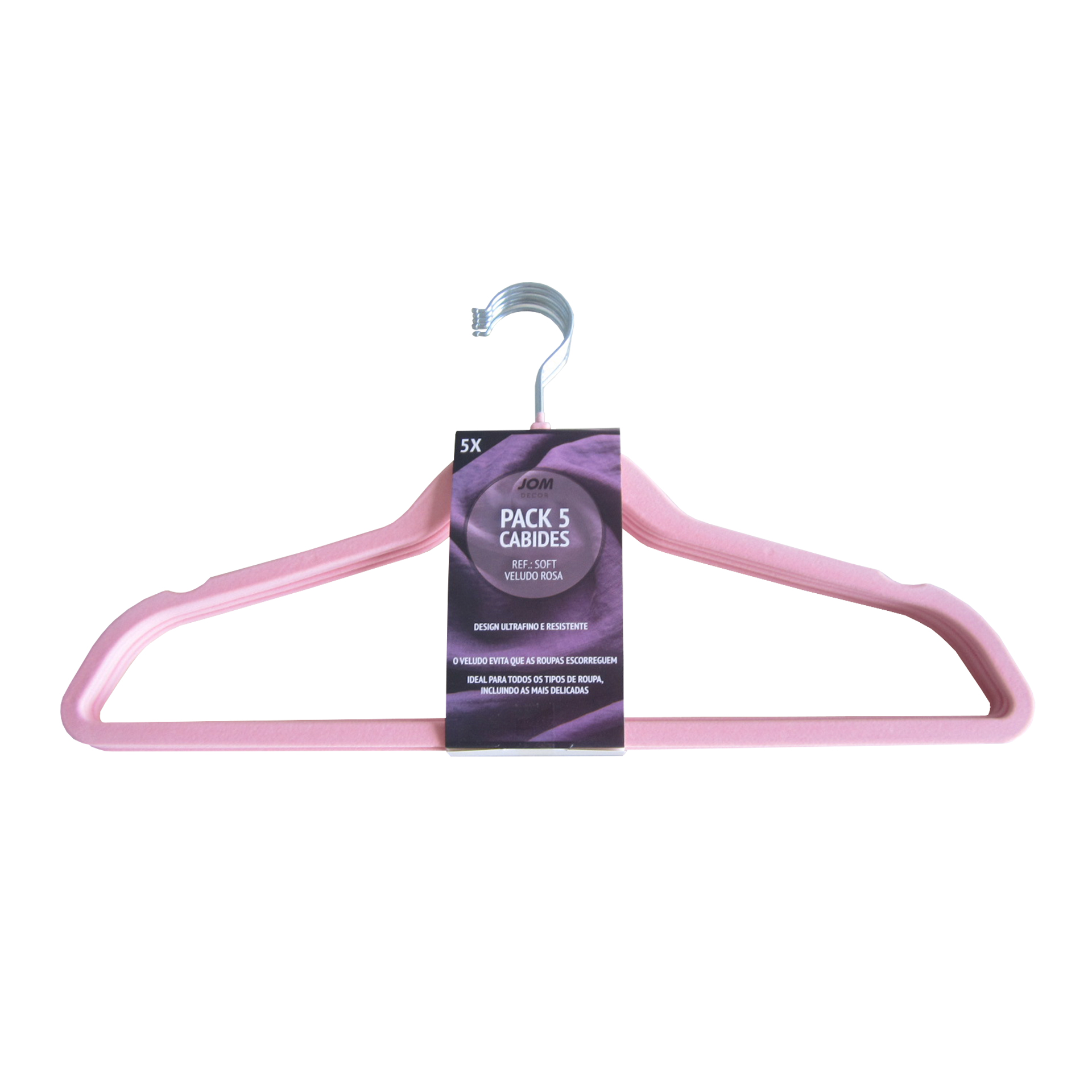 Pack 5 cabides JOM SOFT
