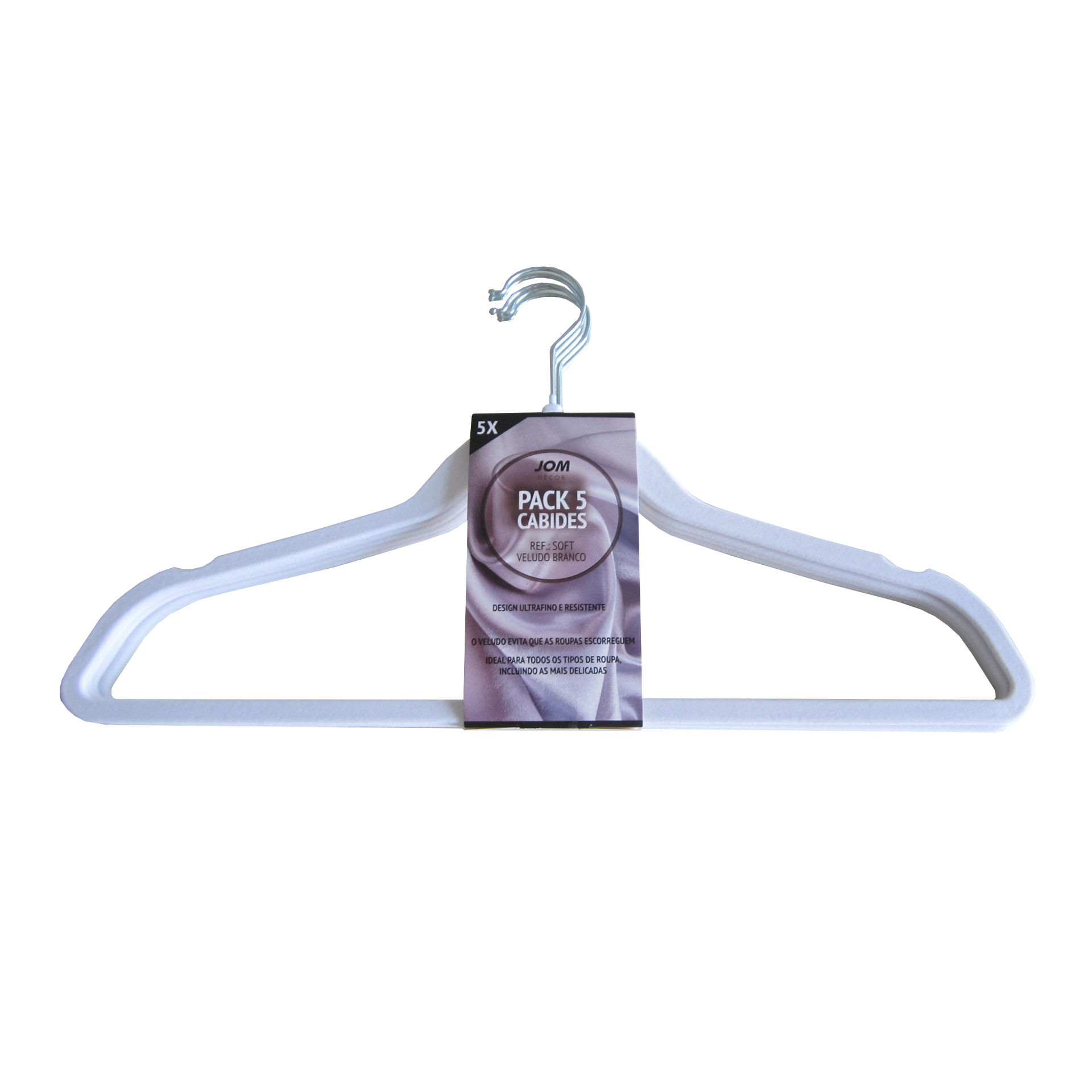 Pack 5 cabides JOM SOFT