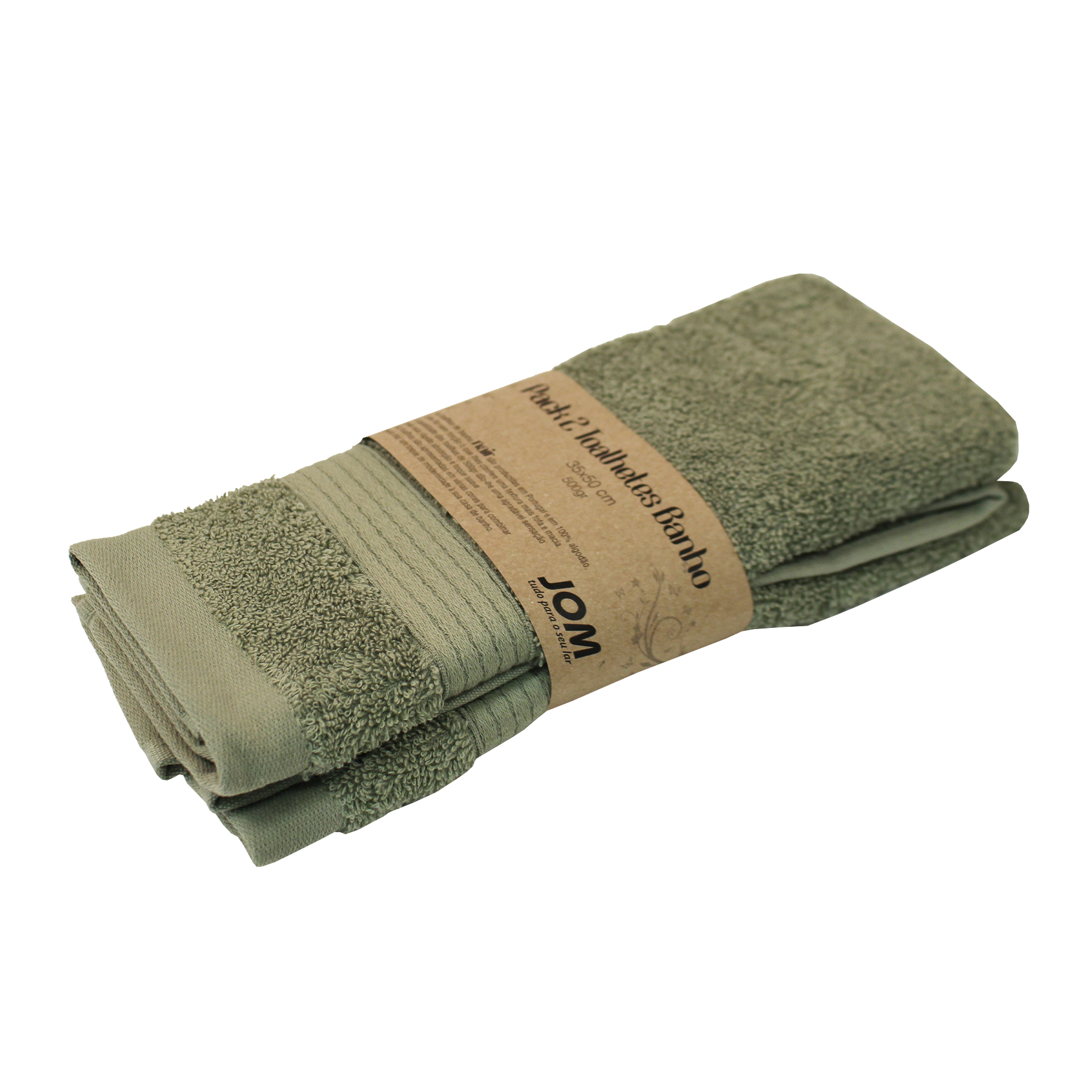 Pack 2 toalhetes banho JOM NAIR