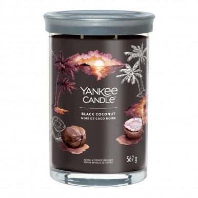 Vela jarro YANKKE CANDLE 1724395E TUMBLER BLACK COCONUT