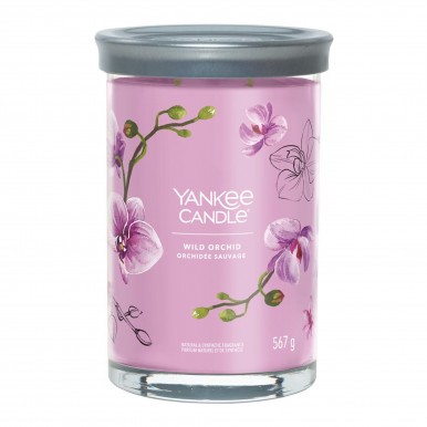 Vela jarro YANKKE CANDLE LARGE TUMBLER WILD ORCH 1630047E