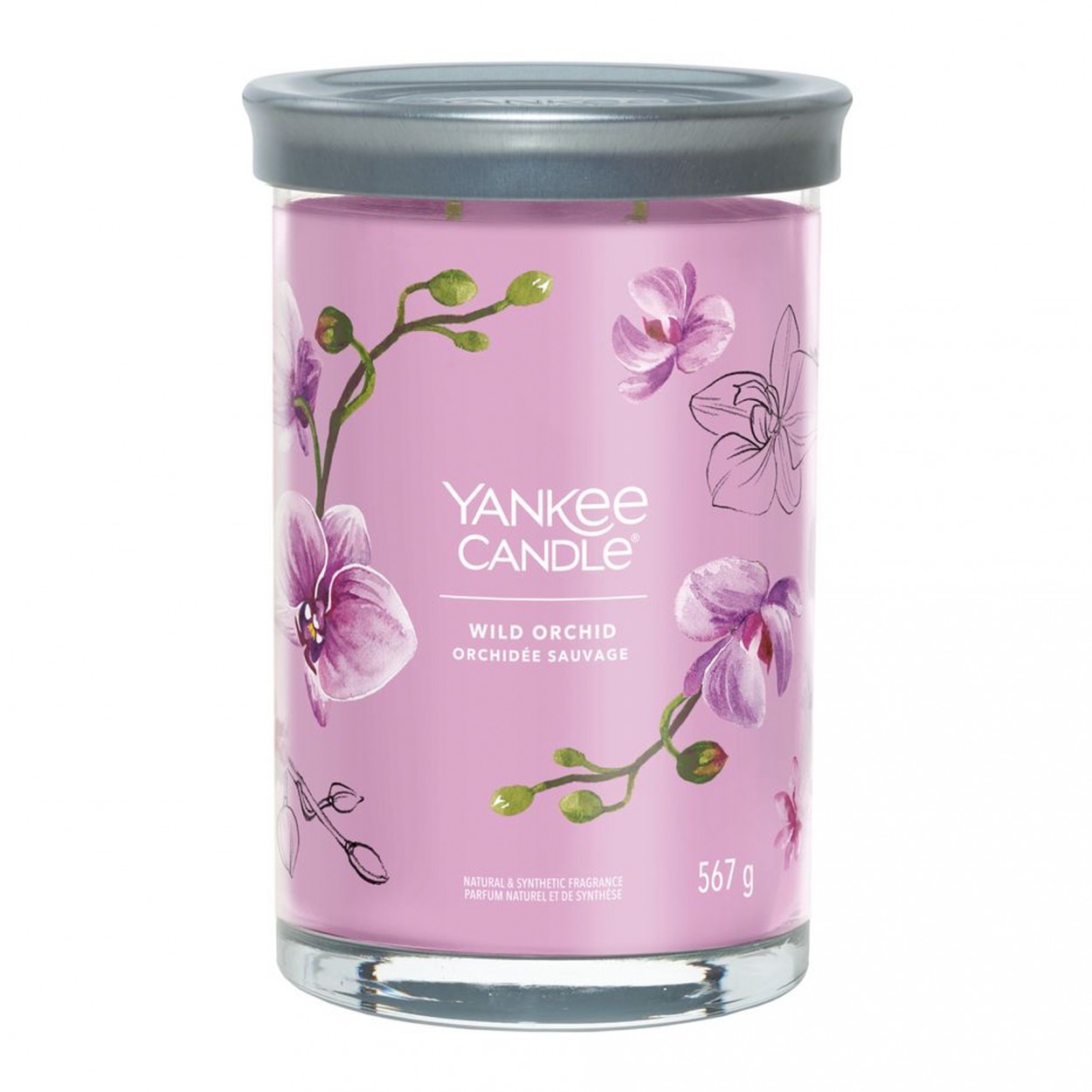 Vela jarro YANKKE CANDLE LARGE TUMBLER WILD ORCH 1630047E