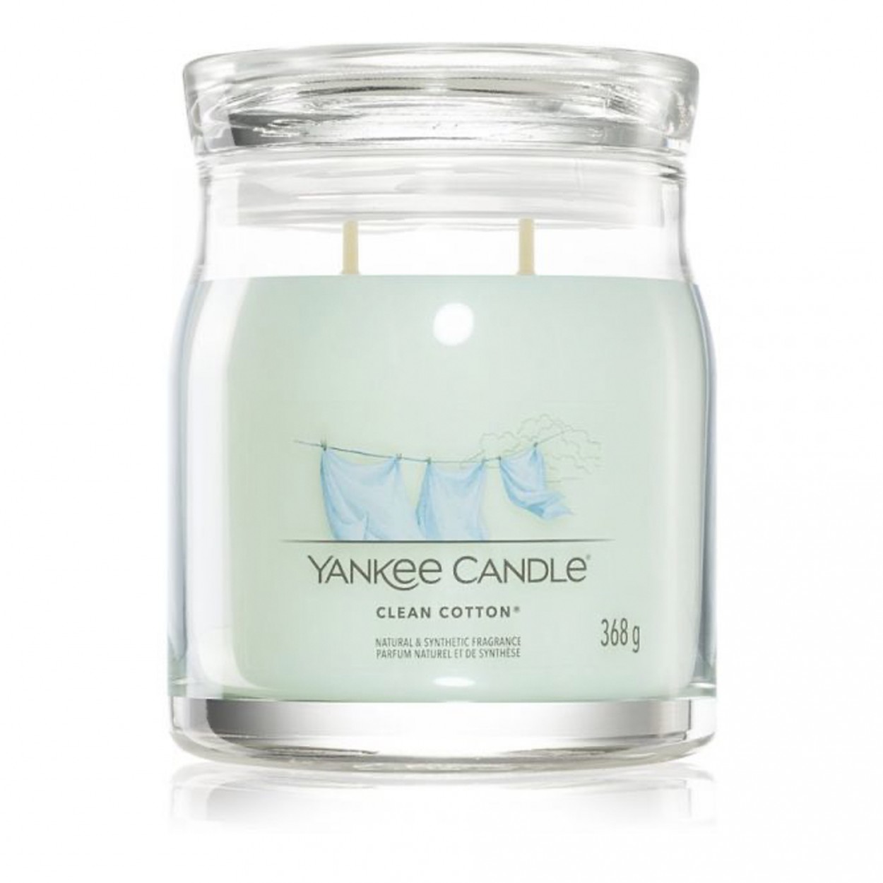 Vela jarro YANKKE CANDLE 1630645E CLEAN COTTON