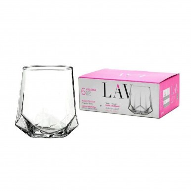 Conjunto 6 copos LAV VALERIA Conjunto 6 copos LAV VALERIA