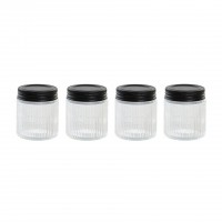 Conjunto 4 frascos com tampa JOM PC-205146