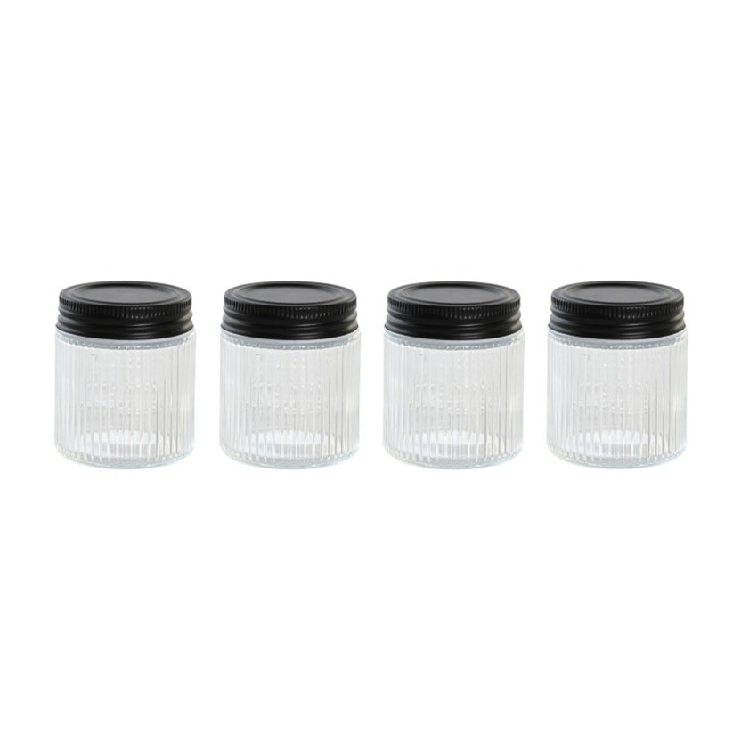 Conjunto 4 frascos com tampa JOM PC-205146