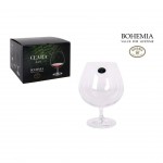 Conjunto 4  copos cognac BOHEMIA CLARA