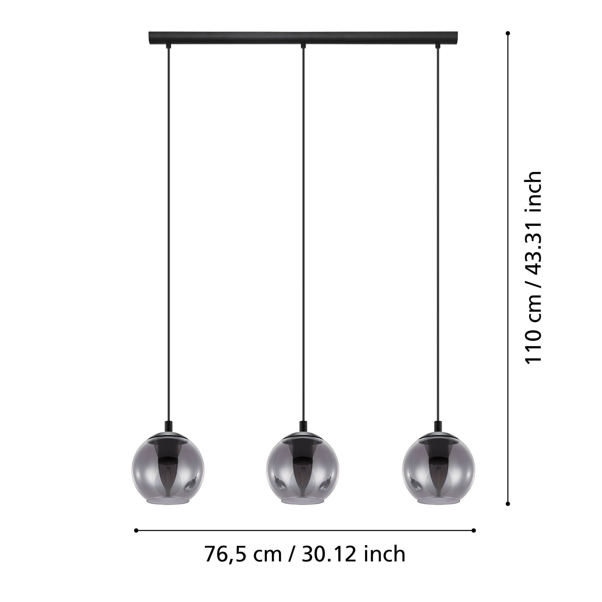 Candeeiro suspenso EGLO 98652 ARISCANI