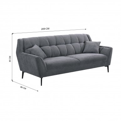 Sof 3 lugares JOM VICENZA