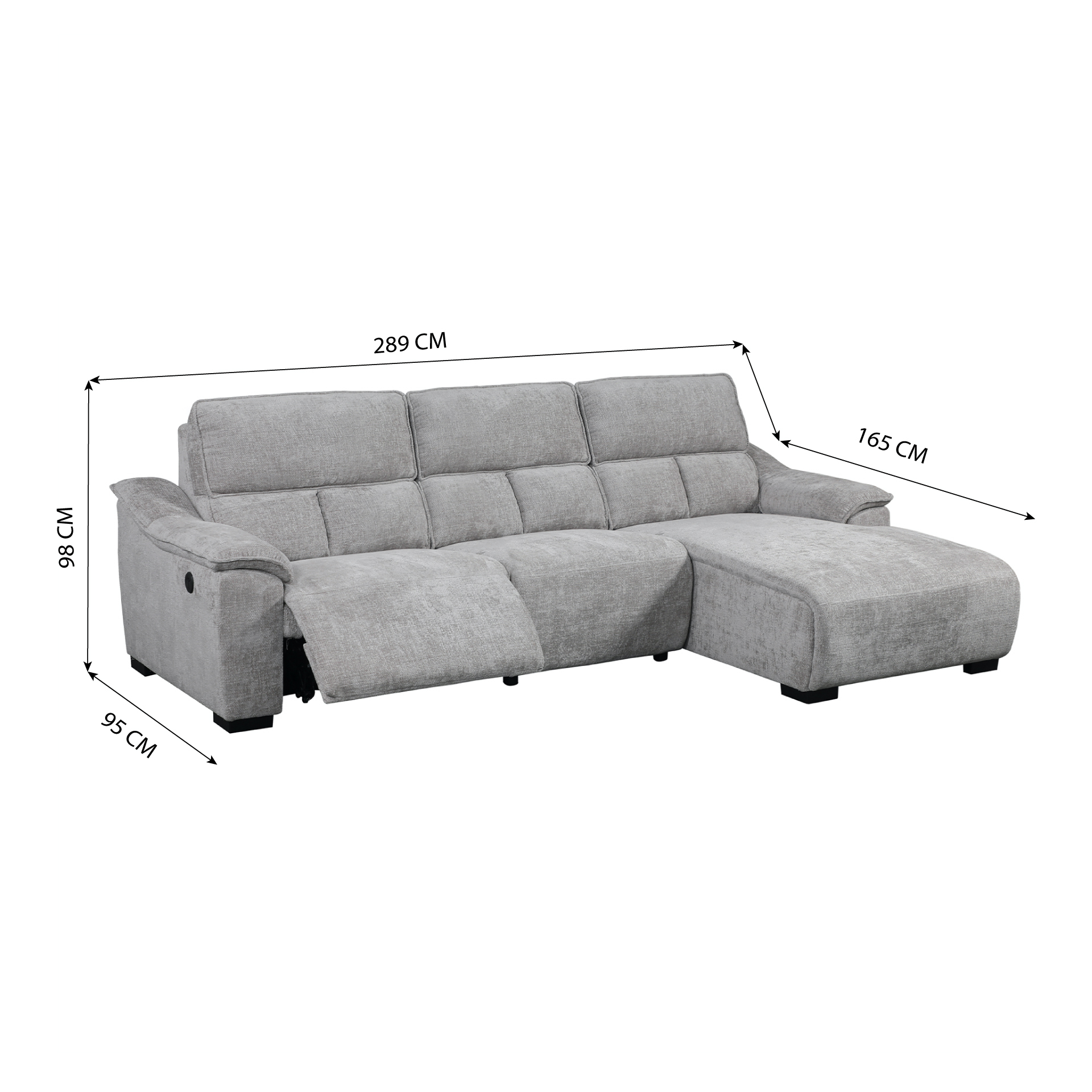 Sofá de Canto JOM CESENA CHAIS DIR.