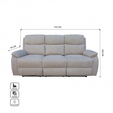 Sof 3 lugares JOM FOGGIA