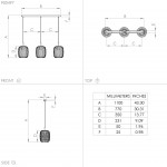 Candeeiro Suspenso EGLO 900497 ROMAZZINA