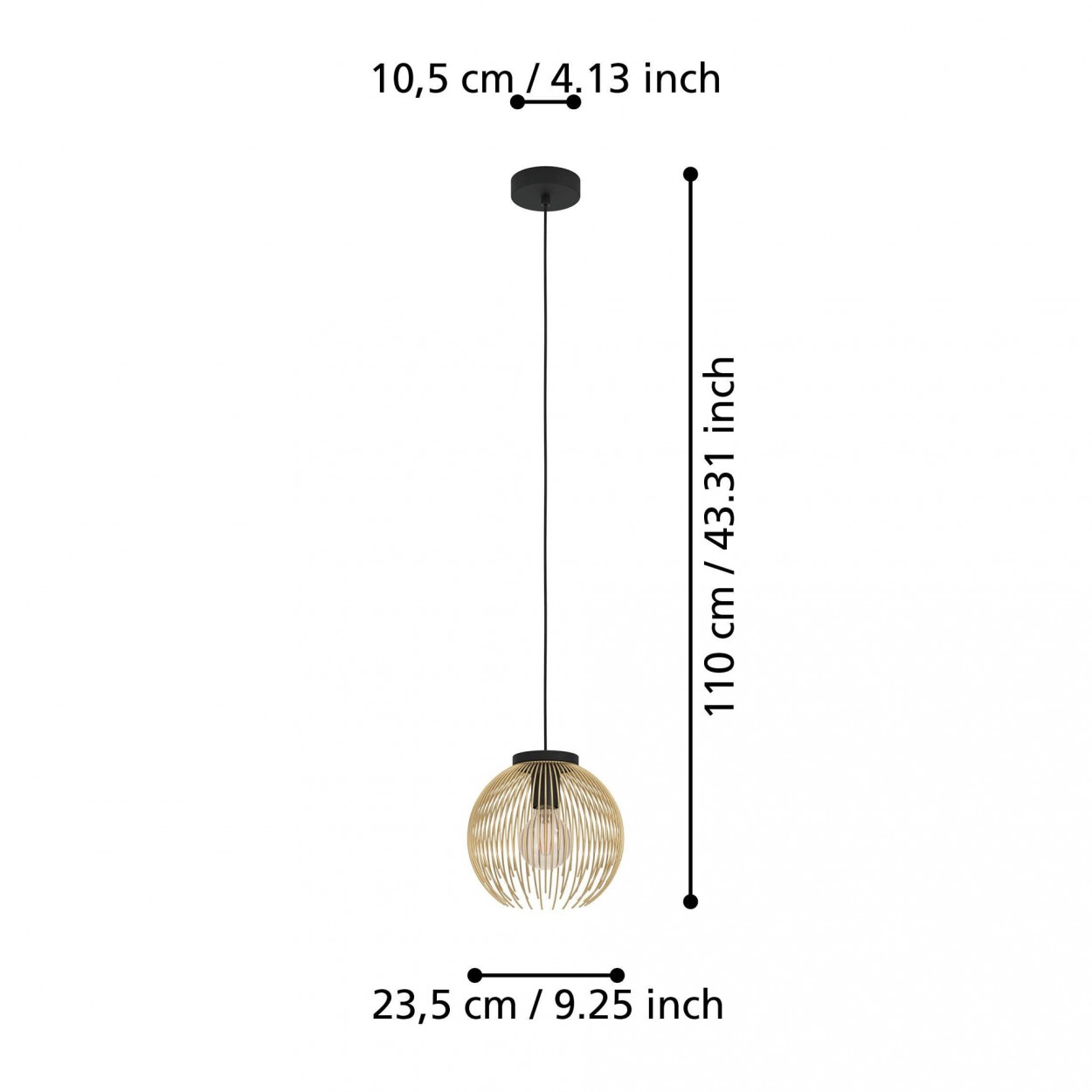 Candeeiro Suspenso EGLO 900166 VENEZUELA