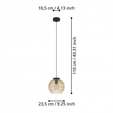 Candeeiro Suspenso EGLO 900166 VENEZUELA
