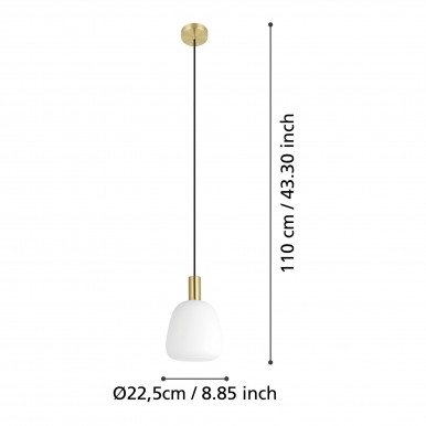 Candeeiro Suspenso EGLO 900305 MANZANARES