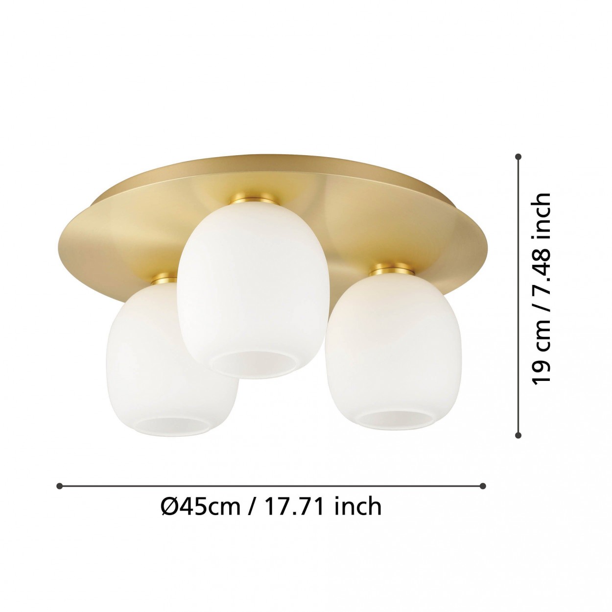 Candeeiro teto EGLO 900304 MANZANARES