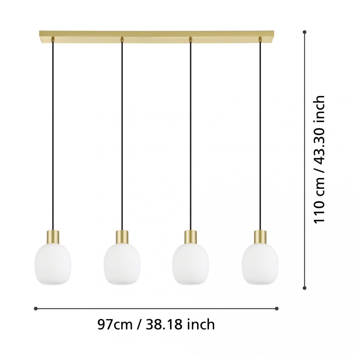 Candeeiro Suspenso EGLO 900306 MANZANARES