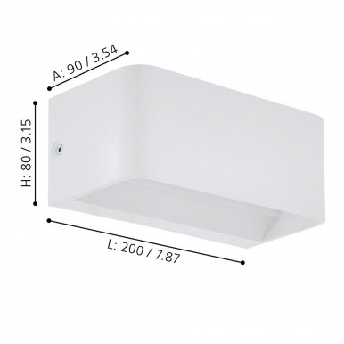 Candeeiro Aplique EGLO SANIA 4 - 98422