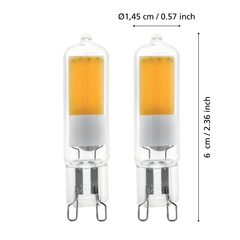 Conjunto 2 L�mpadas EGLO 110153