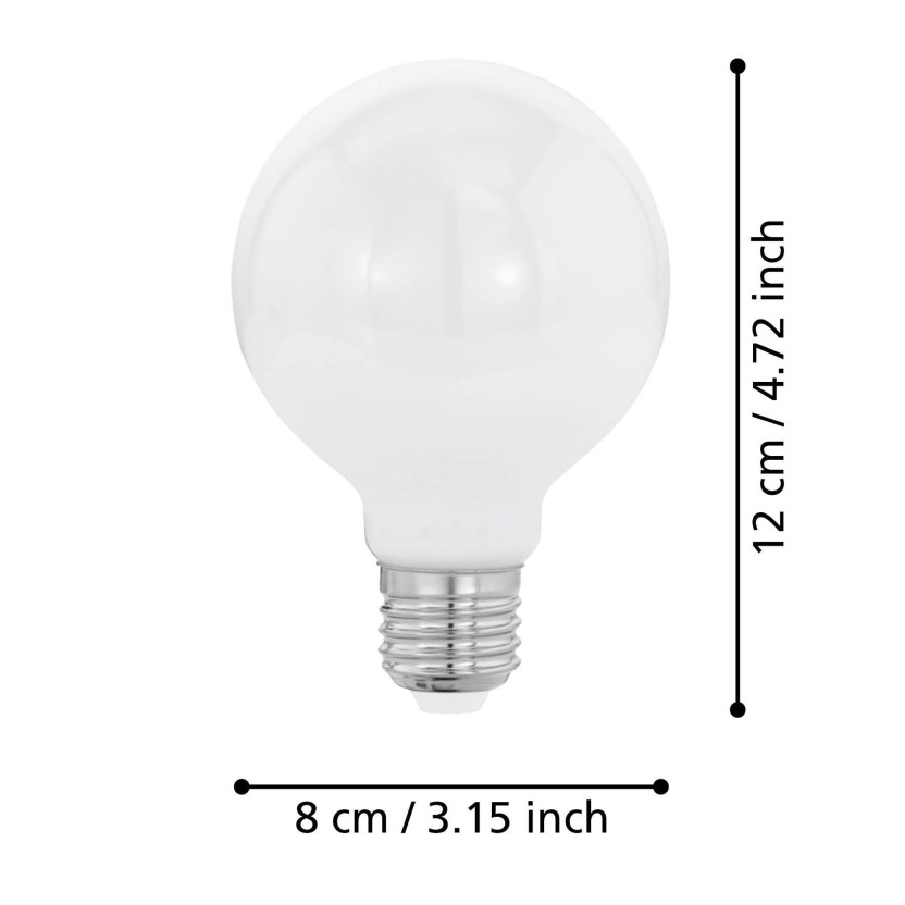 L�mpada E27 LED G80 EGLO 110038
