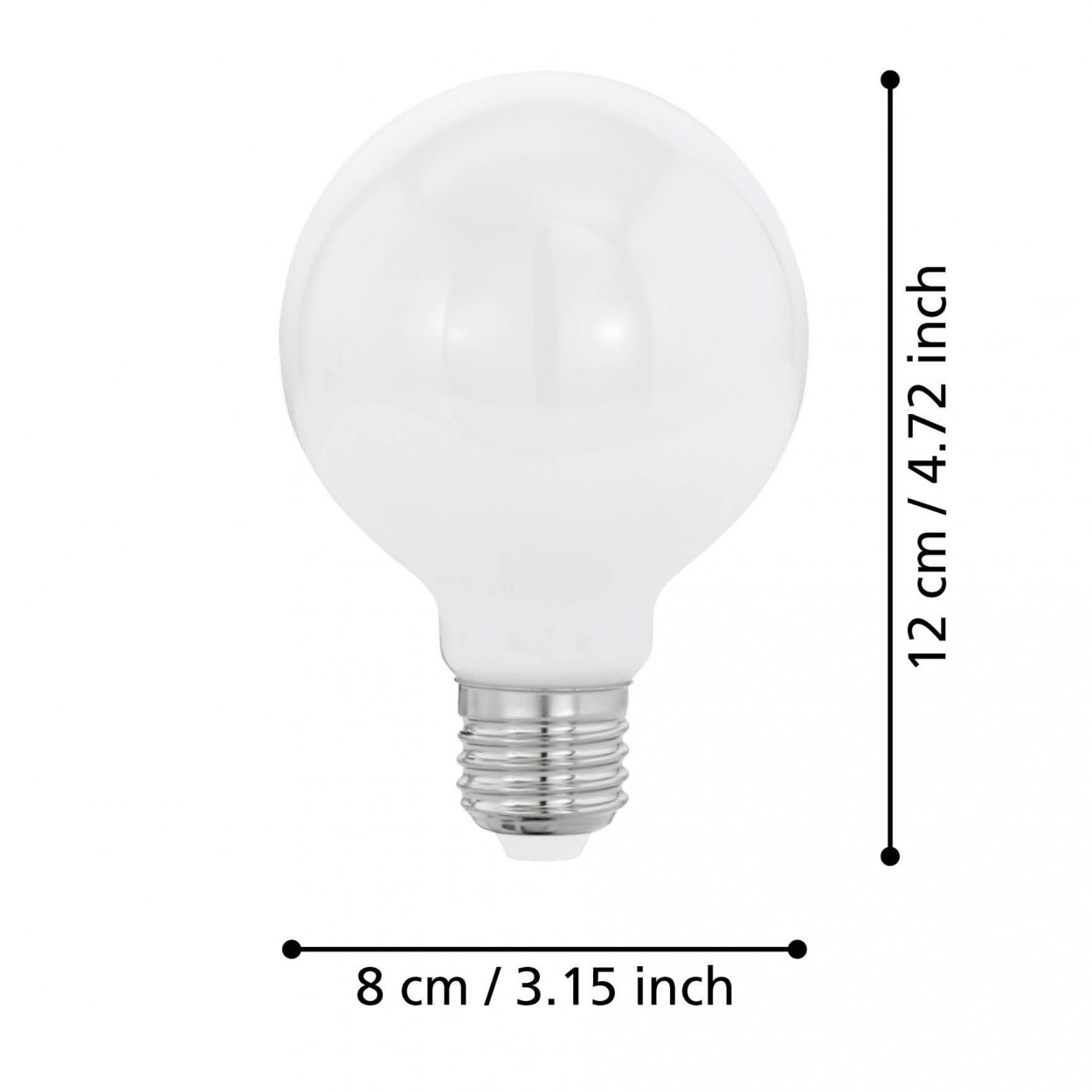 Lmpada E27 LED G80 EGLO 110038