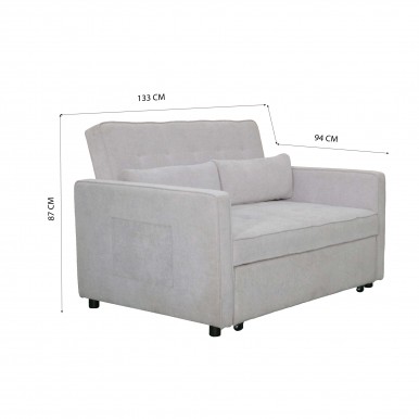 Sof Cama 2 Lugares JOM PIACENZA
