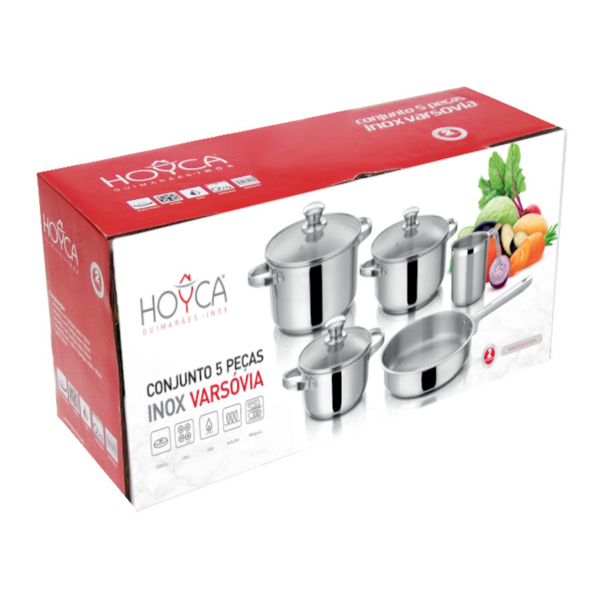 Trem Panelas HOYCA VARSOVIA