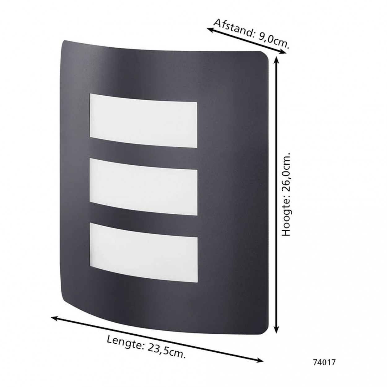 Candeeiro parede EGLO 74017 RASCINO-E