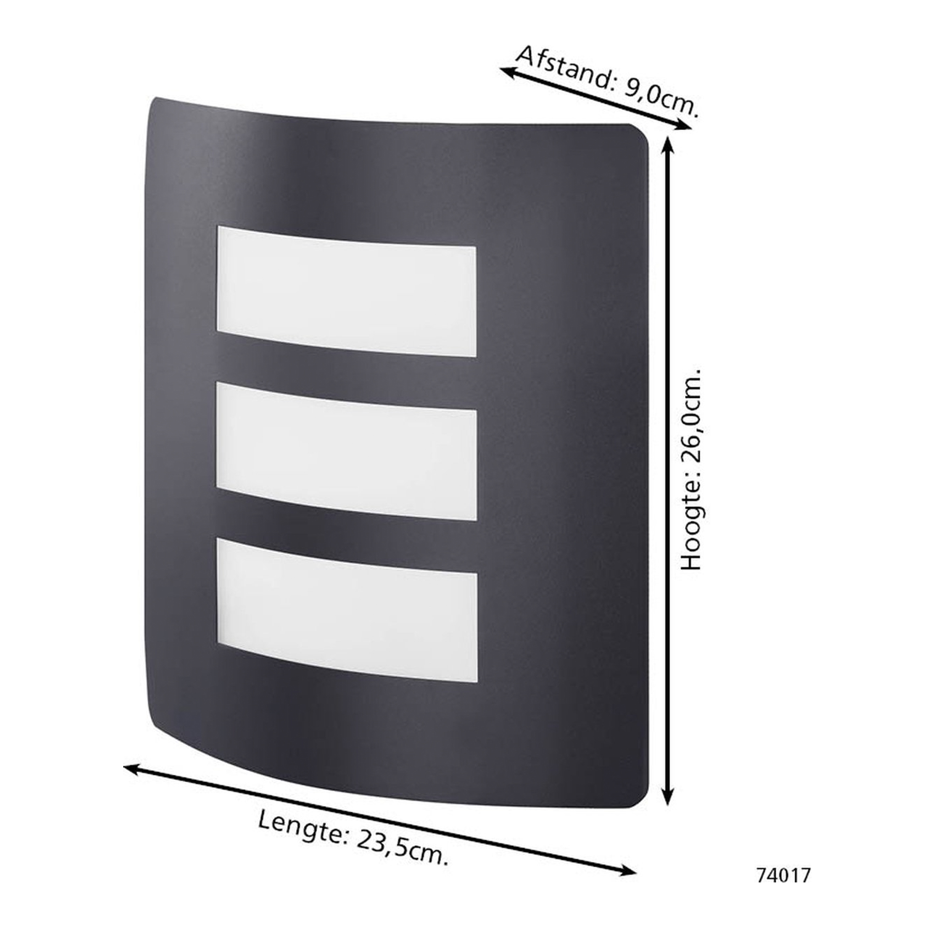 Candeeiro parede EGLO 74017 RASCINO-E