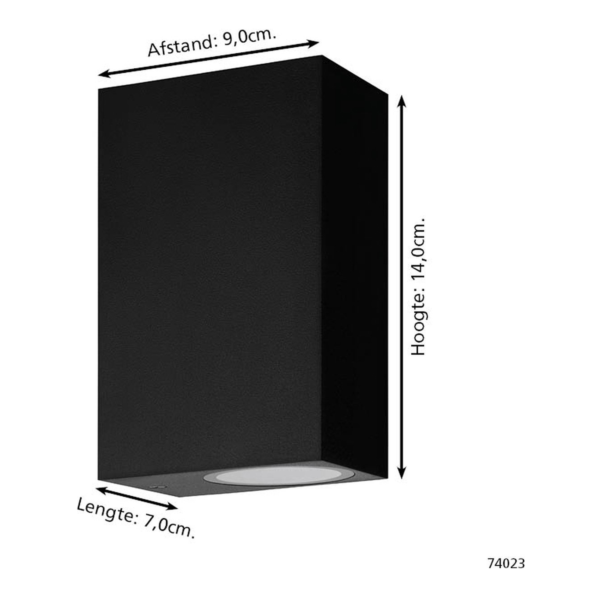 Candeeiro parede EGLO 74023 SCOGLIERA-E