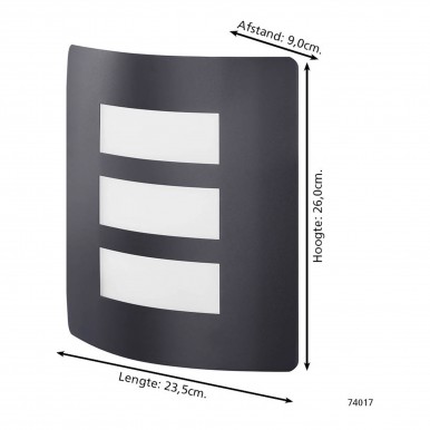 Candeeiro parede EGLO 74017 RASCINO-E