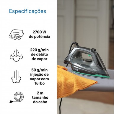Ferro a Vapor BRAUN SI 5277 GR Ferro a Vapor BRAUN SI 5277 GR