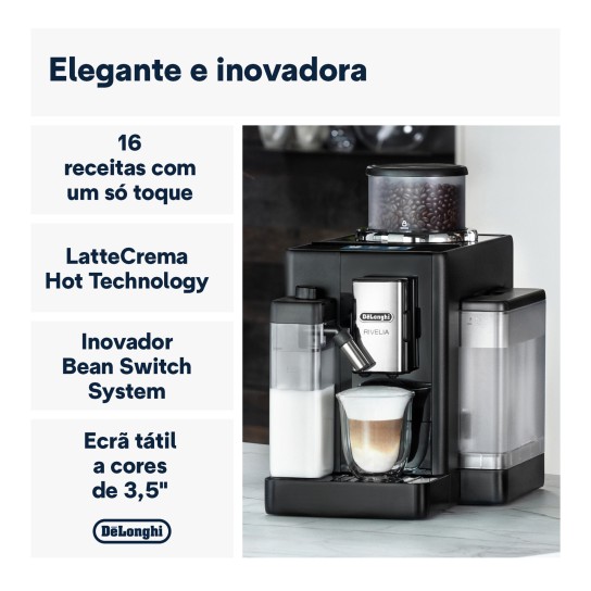M�quina de Caf� Rivelia DELONGHI EXAM440.55.B - Image product