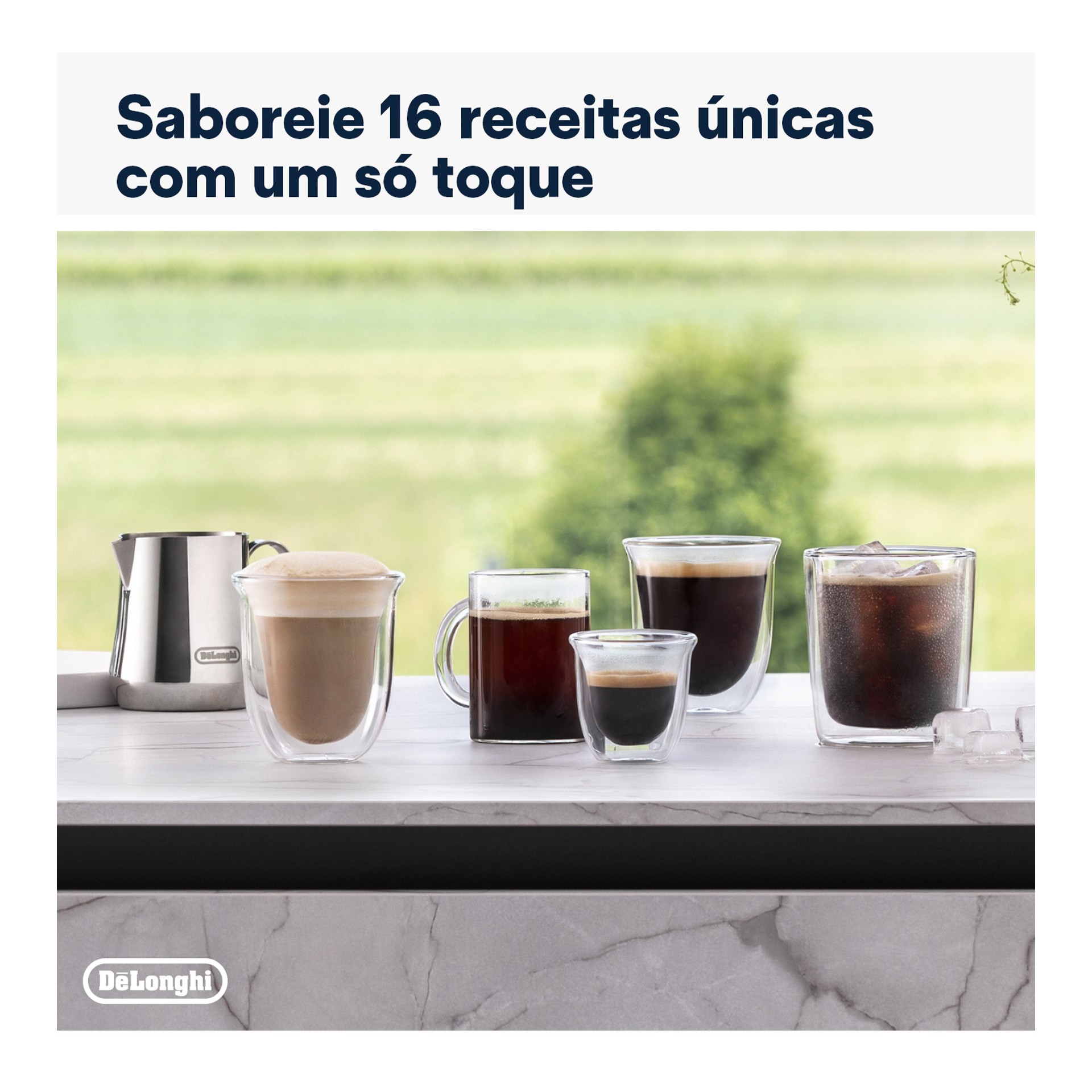 Máquina de Café Rivelia DELONGHI EXAM440.55.B