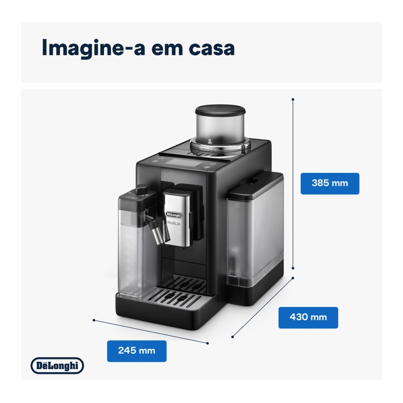 M�quina de Caf� Rivelia DELONGHI EXAM440.55.B