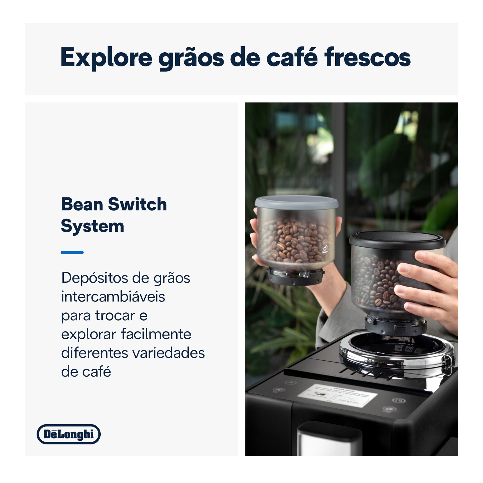 Máquina de Café Rivelia DELONGHI EXAM440.55.B