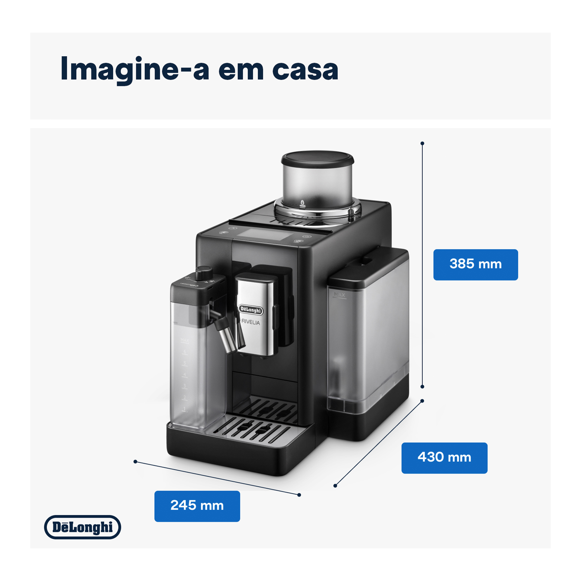 Máquina de Café Rivelia DELONGHI EXAM440.55.B