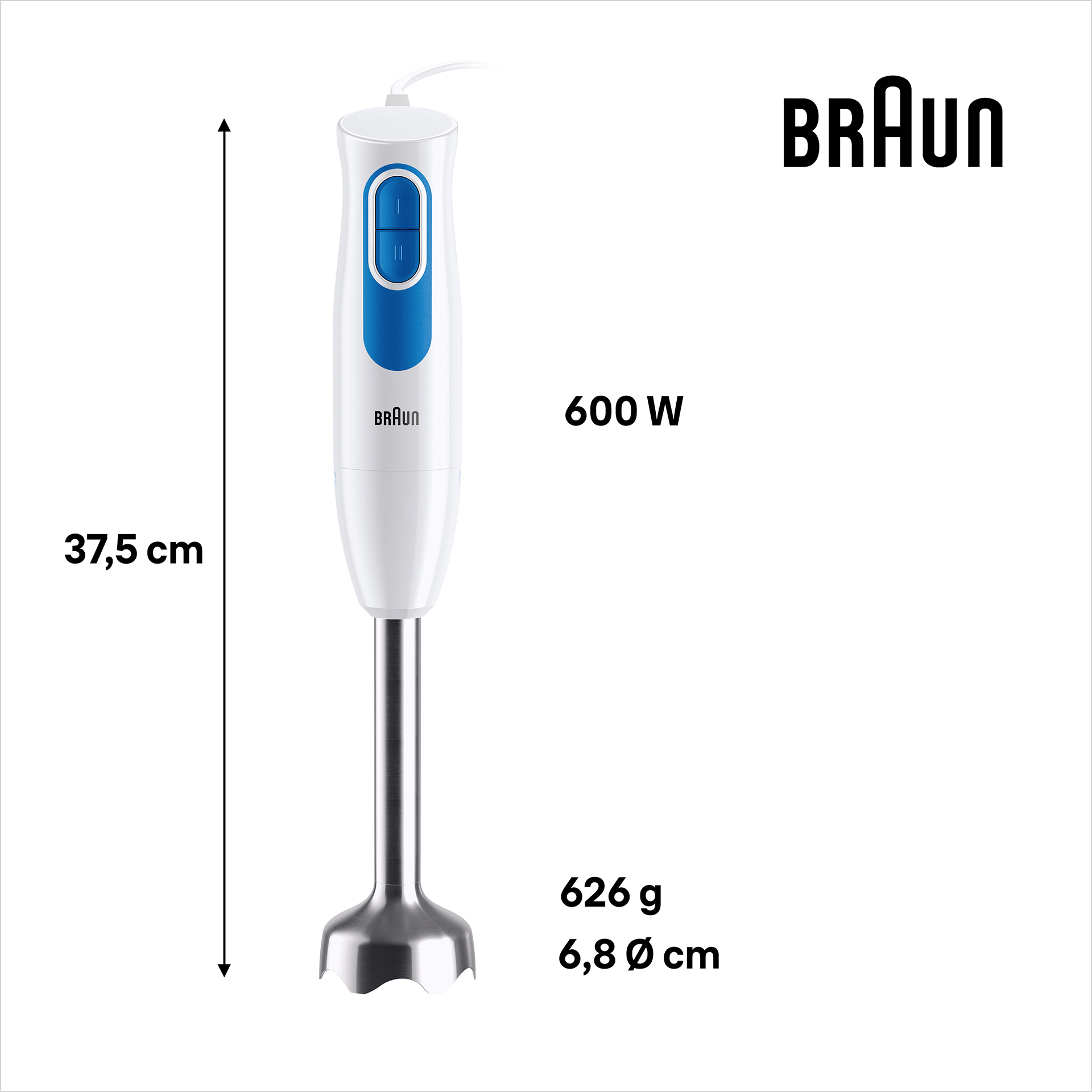 Varinha BRAUN MQ20.001M WH