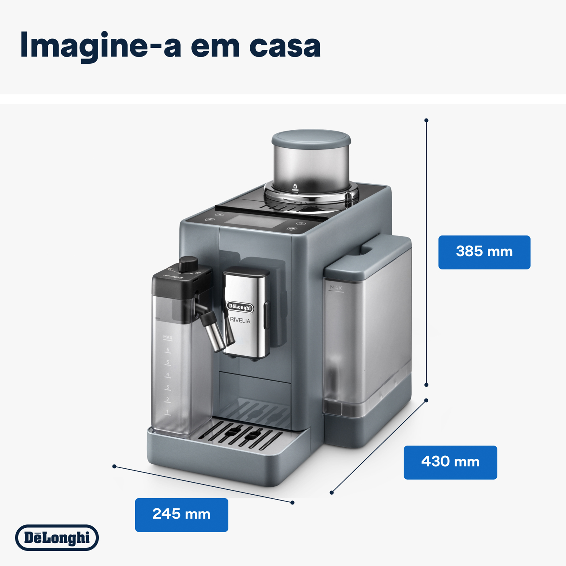 Máquina de Café Rivelia DELONGHI EXAM440.55.G