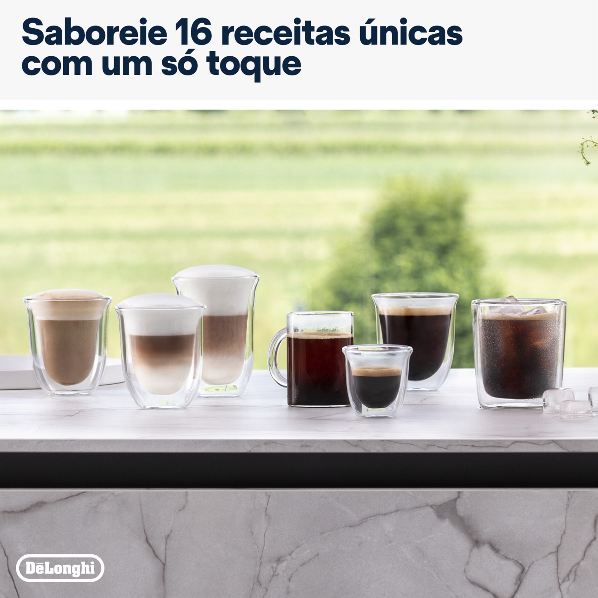 Máquina de Café Rivelia DELONGHI EXAM440.55.G