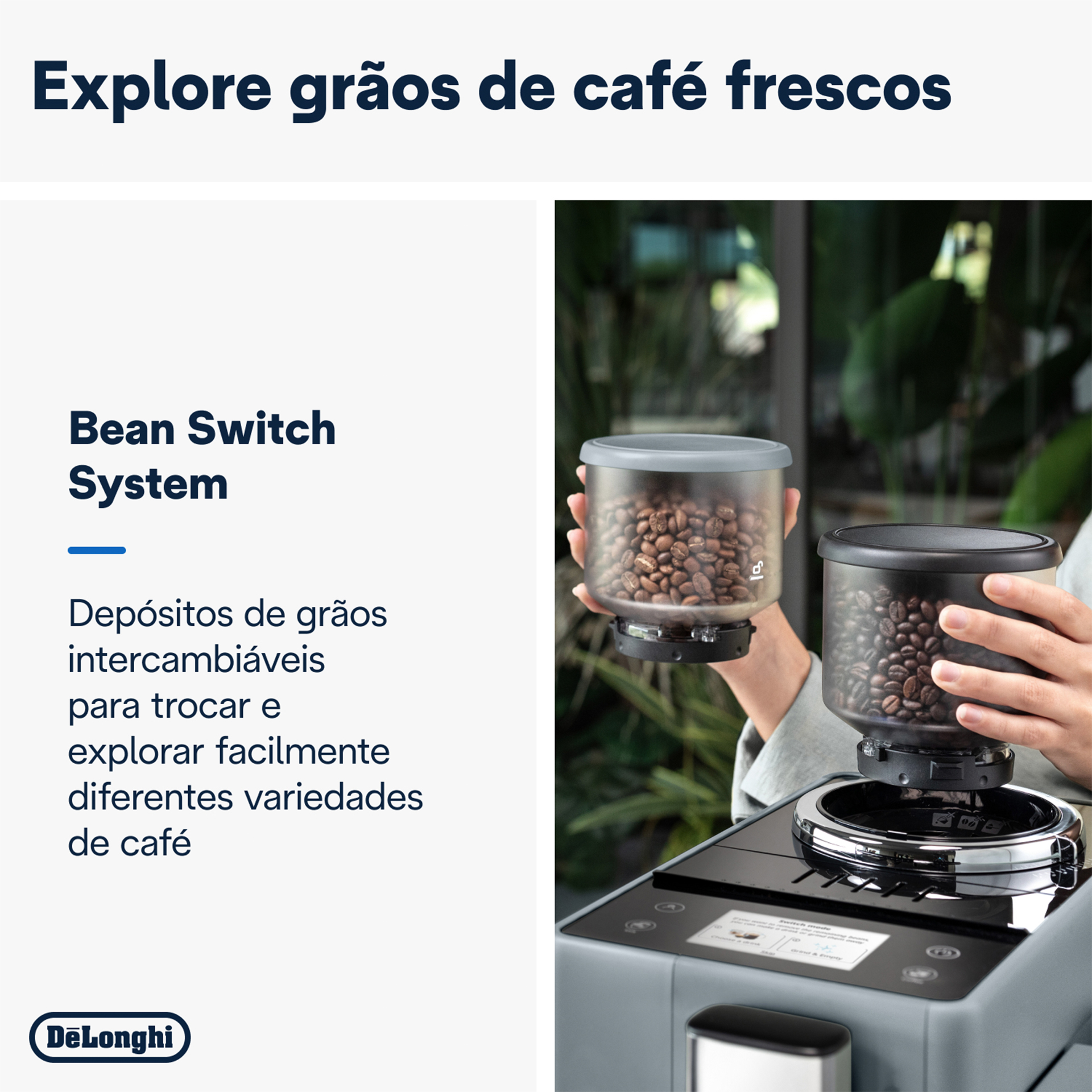 Máquina de Café Rivelia DELONGHI EXAM440.55.G