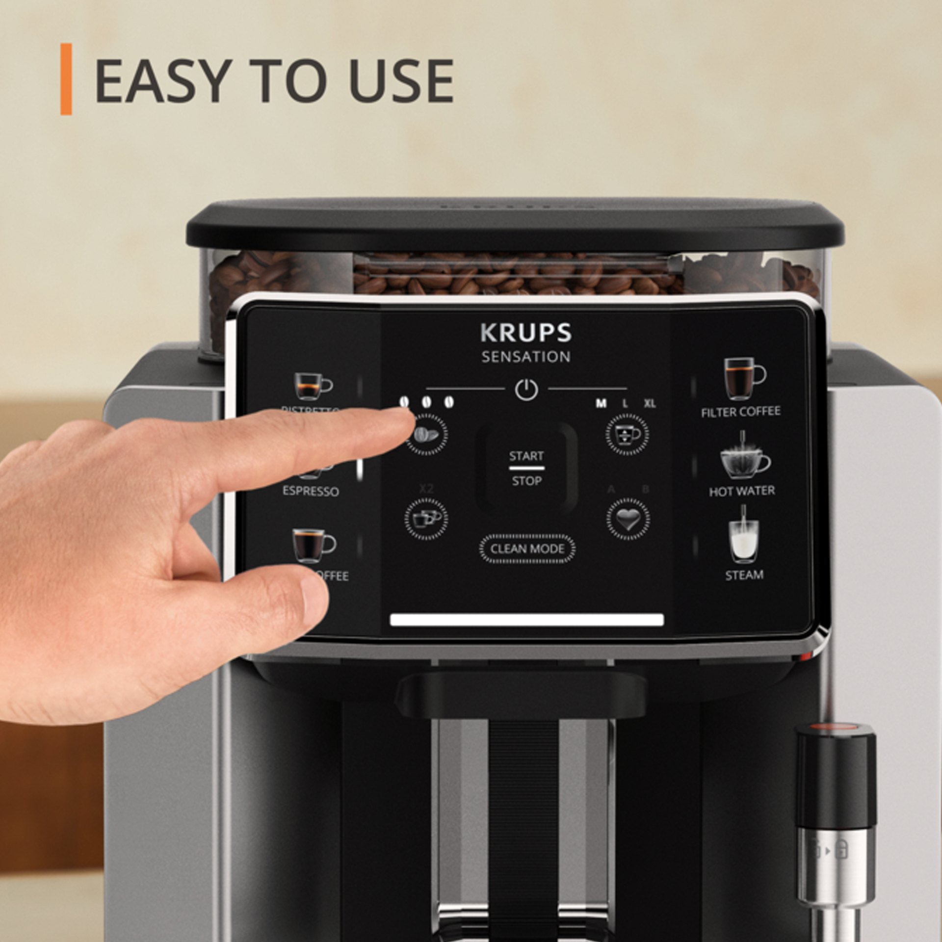 Máquina de Café KRUPS EA910E10