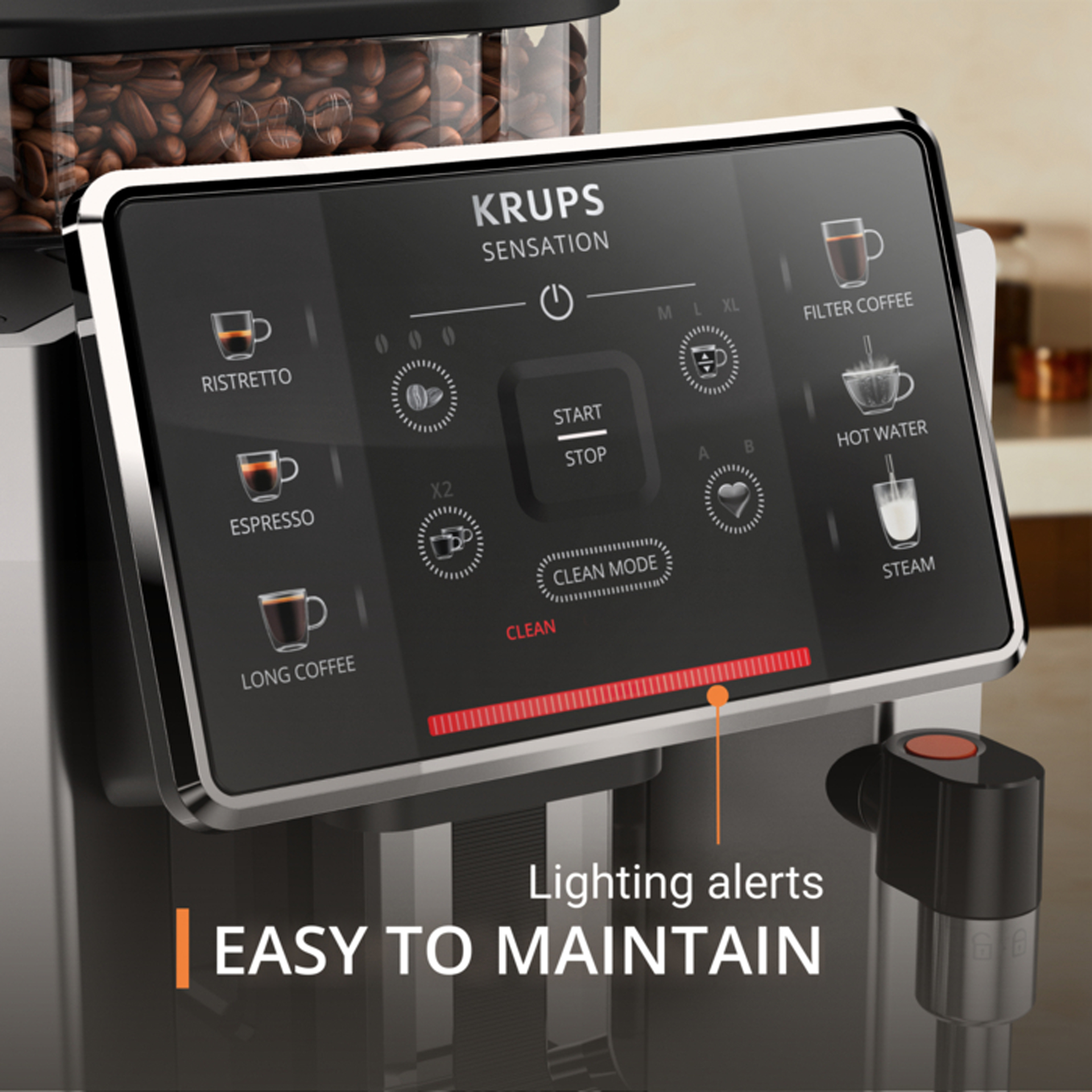 Máquina de Café KRUPS EA910E10