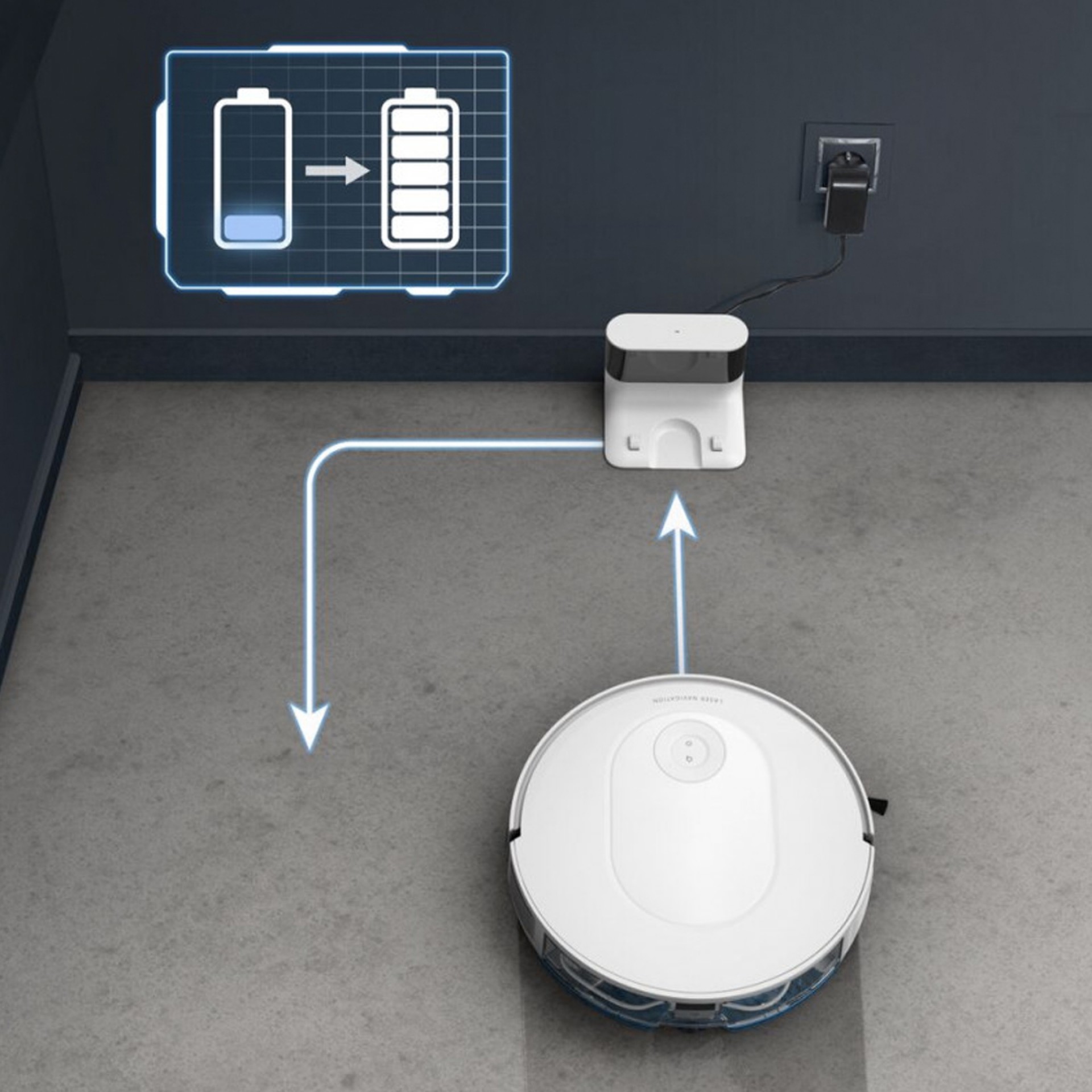 Aspirador Robot Rowenta RR8477WH X-PLORER S70