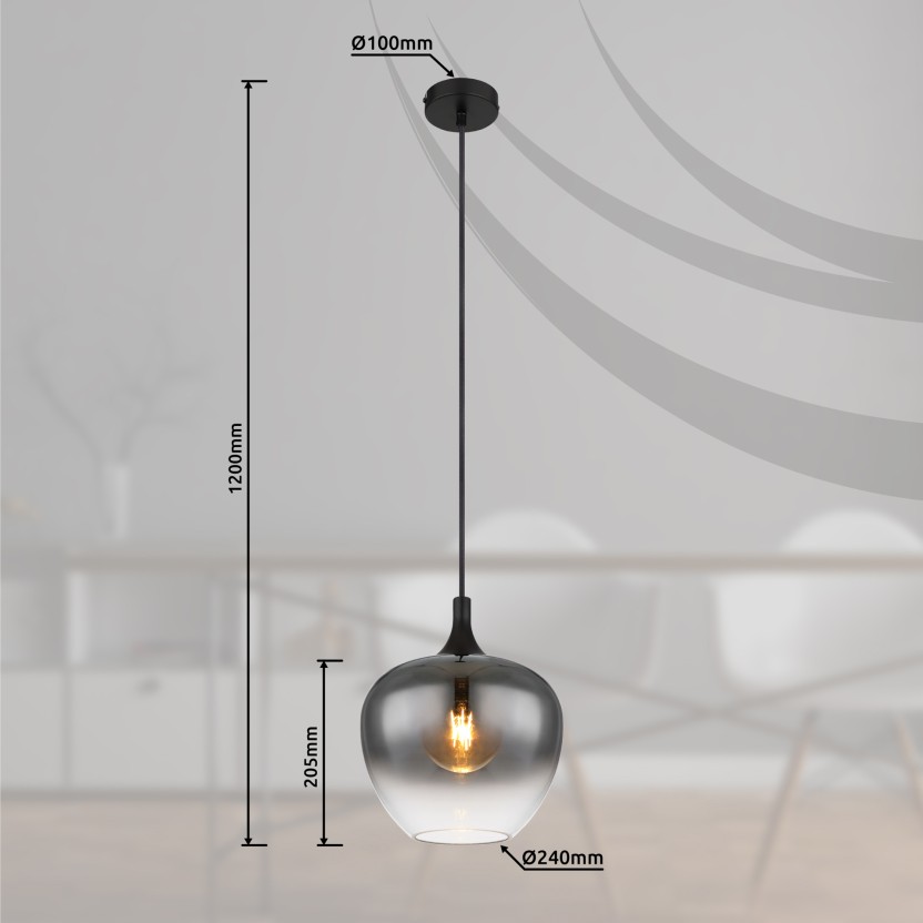 Candeeiro suspenso GLOBO MAXY 15548H