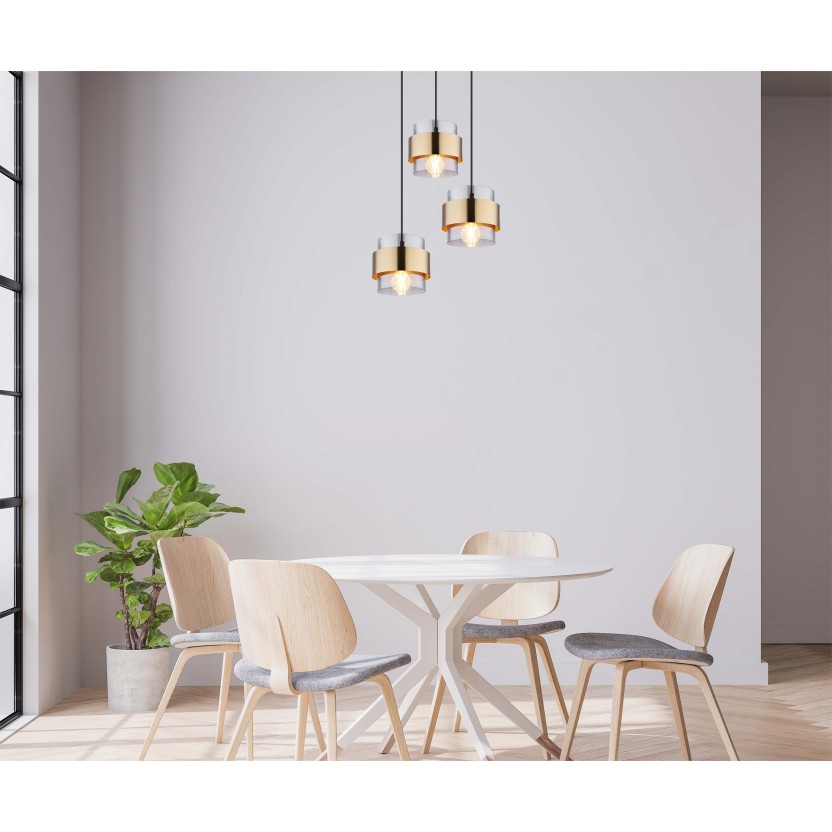 Candeeiro suspenso GLOBO HANDELS MILLEY 15560-3H